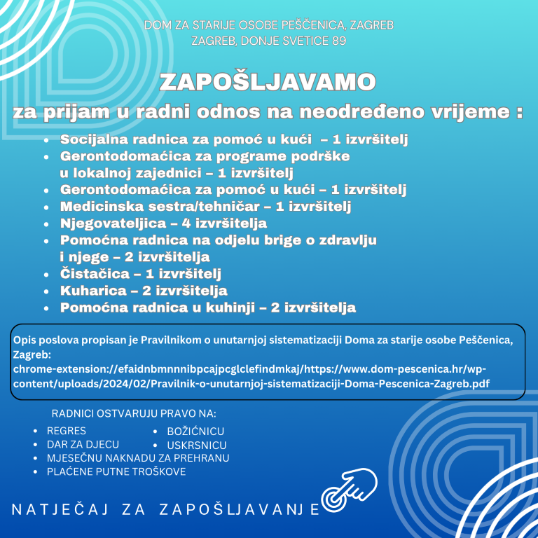 Zapošljavanje 03.06.2026.
